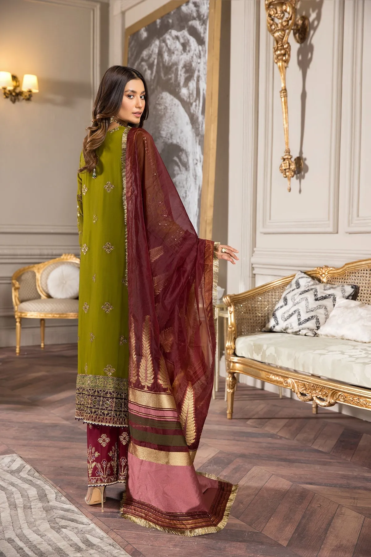 Alizeh Aqs-e-Dast Festive Chiffon Collection 2022 – Nayab