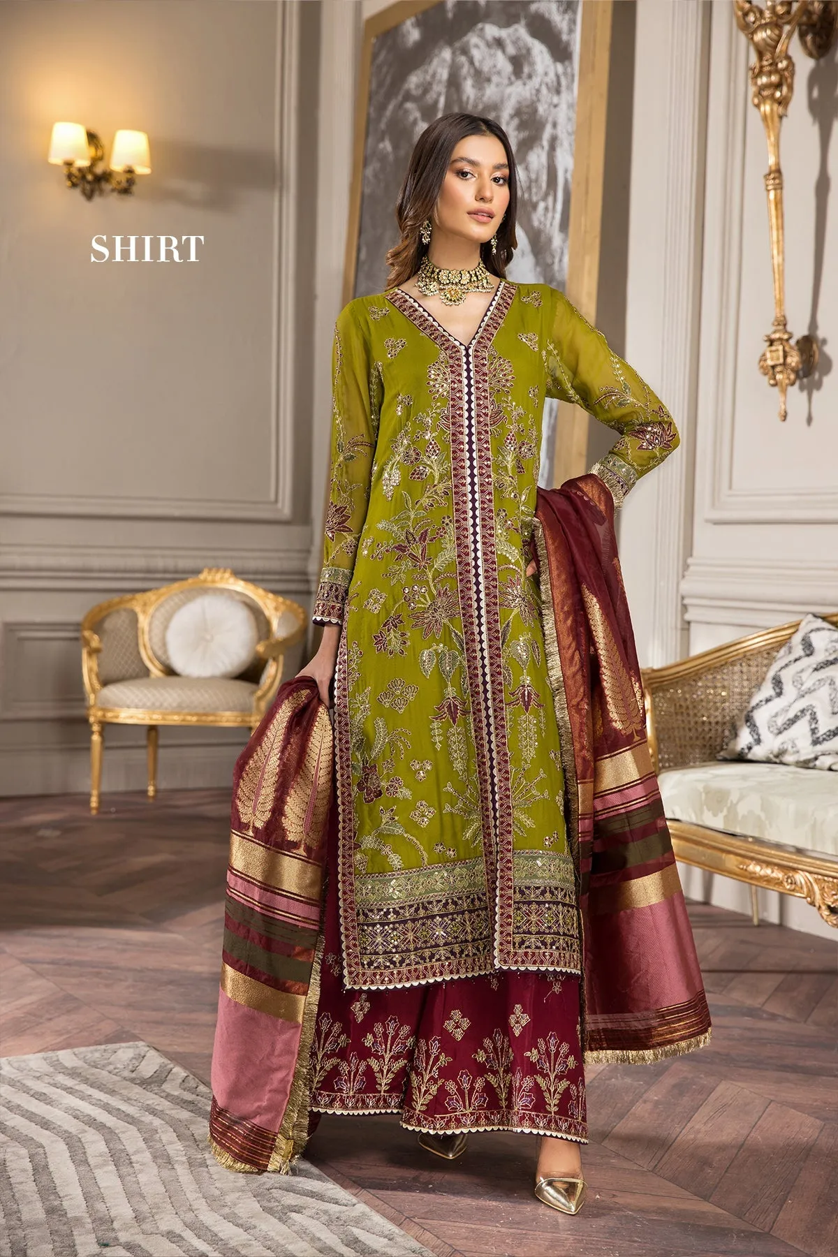 Alizeh Aqs-e-Dast Festive Chiffon Collection 2022 – Nayab