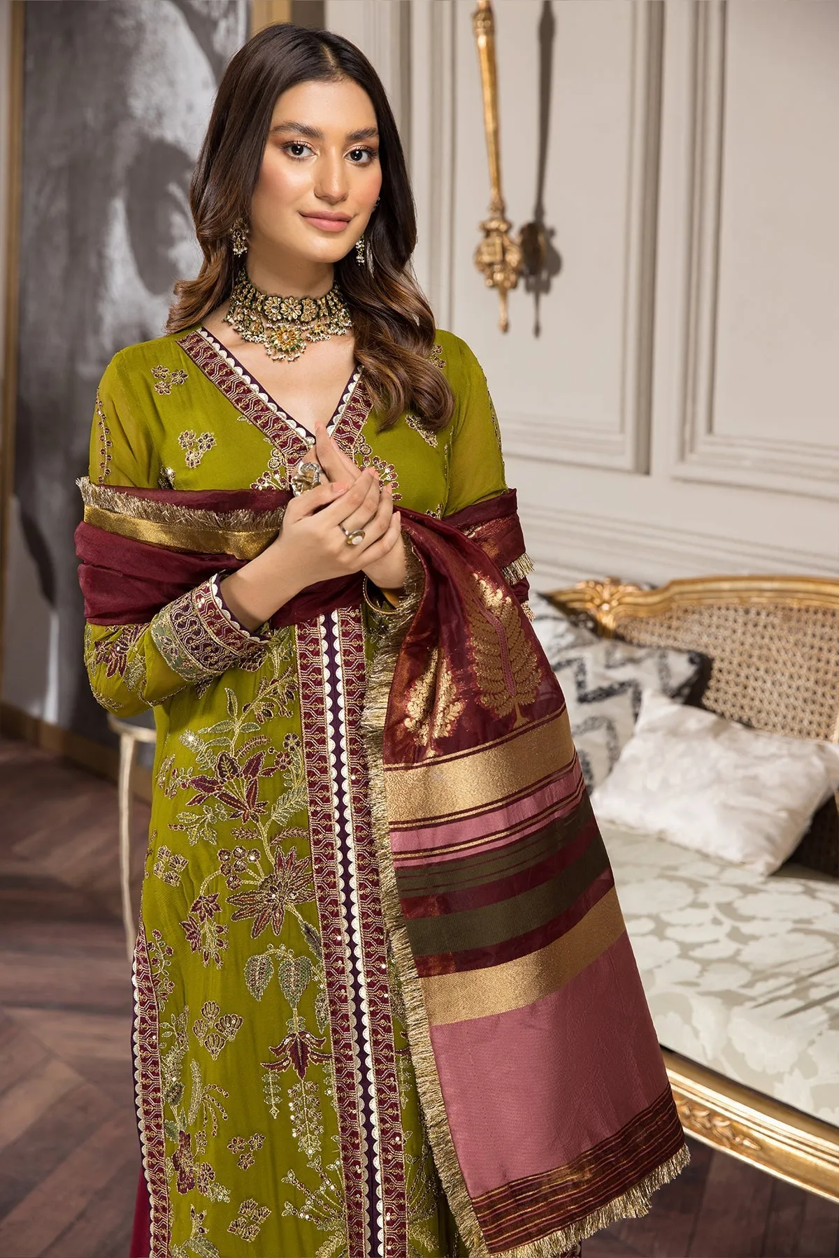 Alizeh Aqs-e-Dast Festive Chiffon Collection 2022 – Nayab