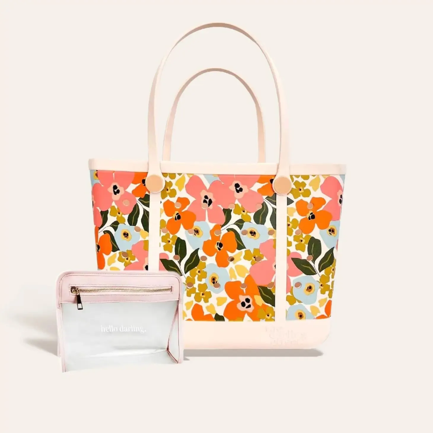 Carry-It-All Tote Bag- Rubber Beach Bag