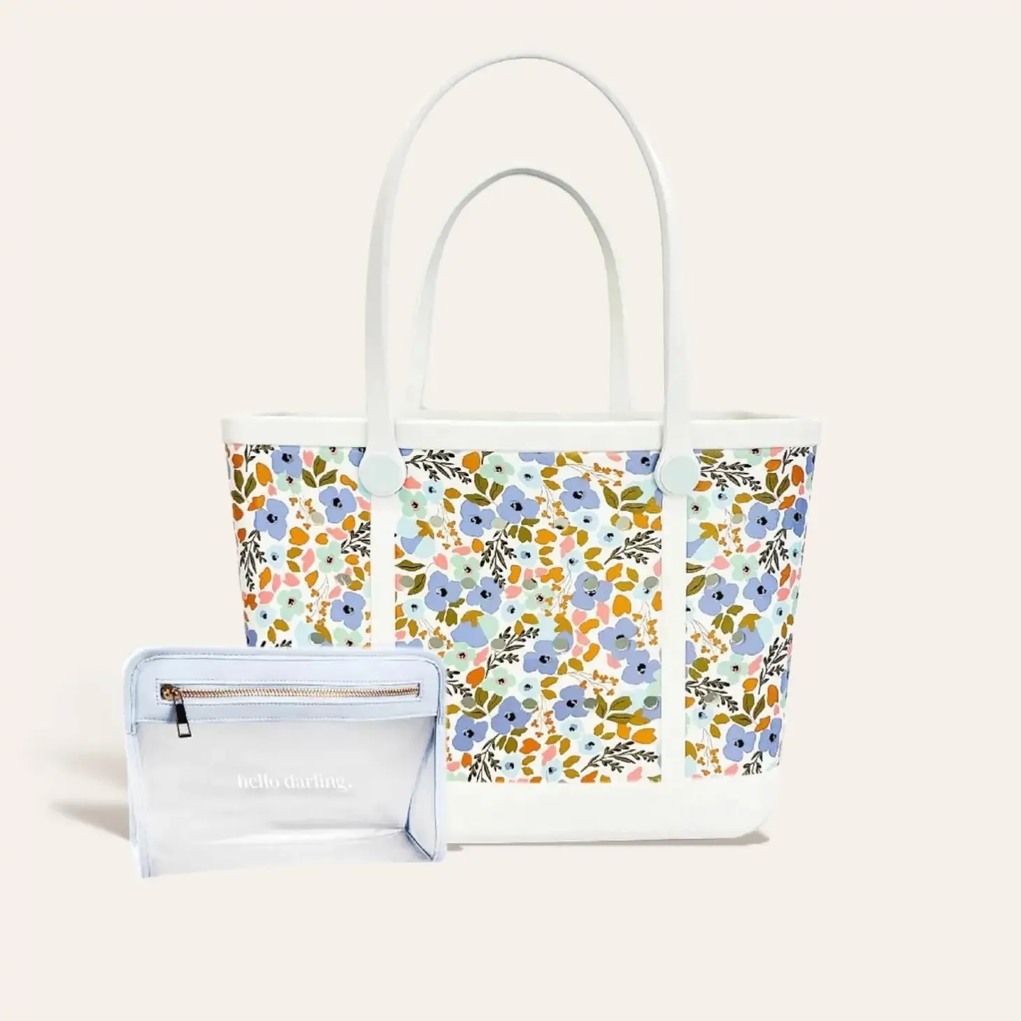 Carry-It-All Tote Bag- Rubber Beach Bag