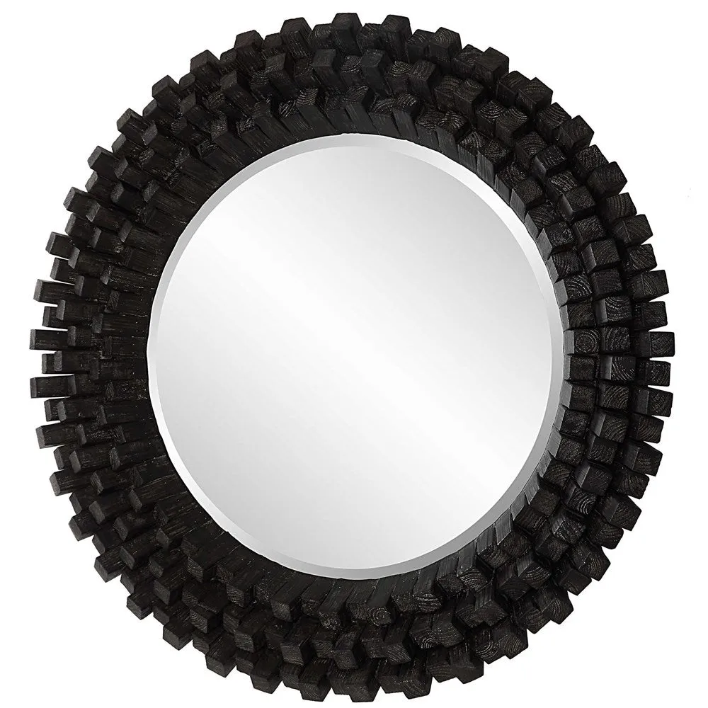 CIRCLE OF PIERS ROUND MIRROR