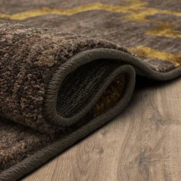 Cosmopolitan 90959 90116 Marais Smokey Grey Rug