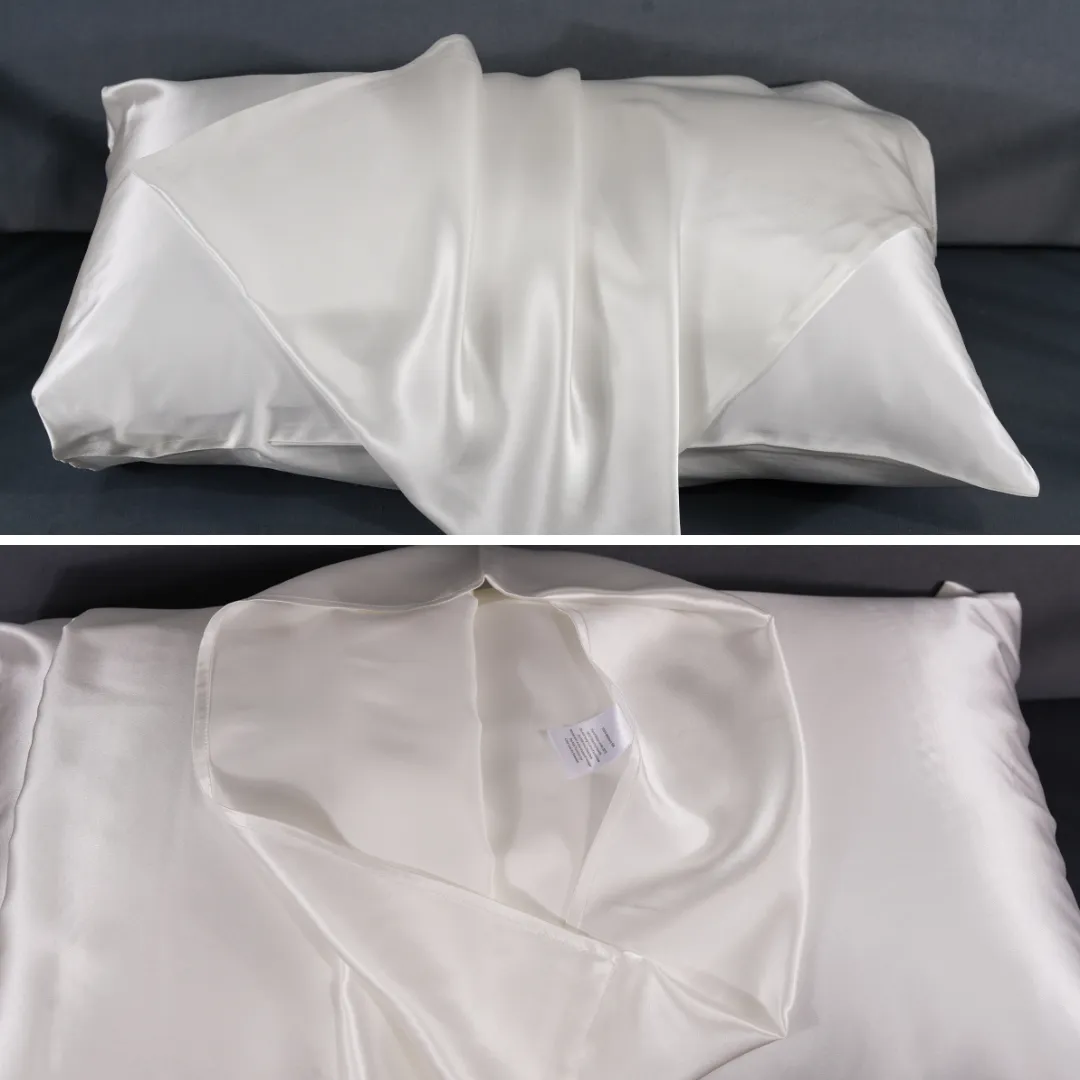 Custom Wholesale Silk Pillowcase 19 Momme Envelope Closure - 60×70cm