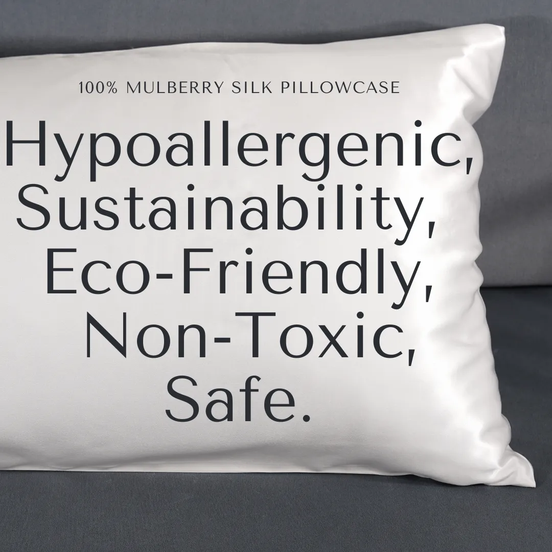 Custom Wholesale Silk Pillowcase 19 Momme Envelope Closure - 60×70cm