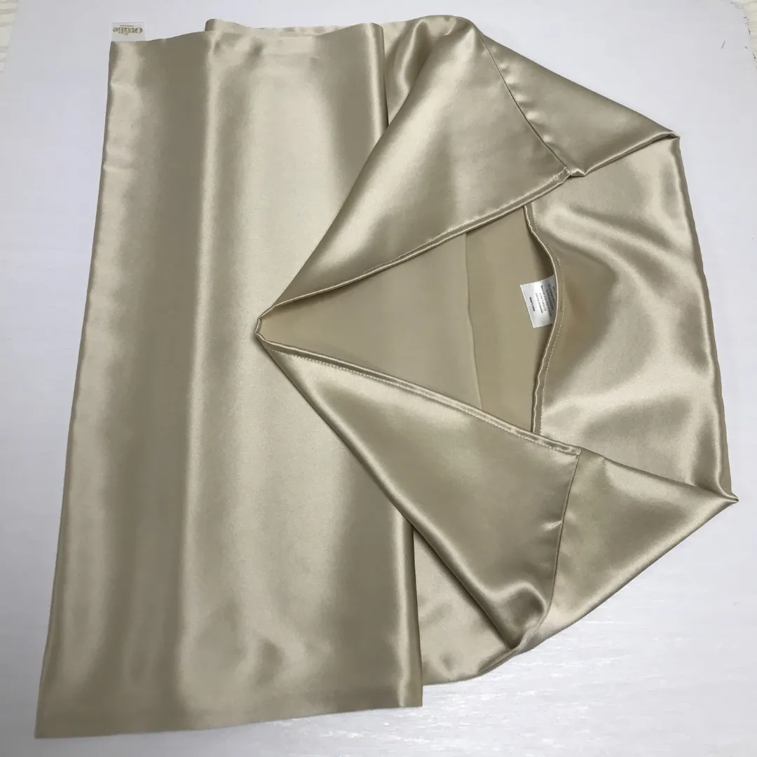 Custom Wholesale Silk Pillowcase 19 Momme Envelope Closure - 60×70cm