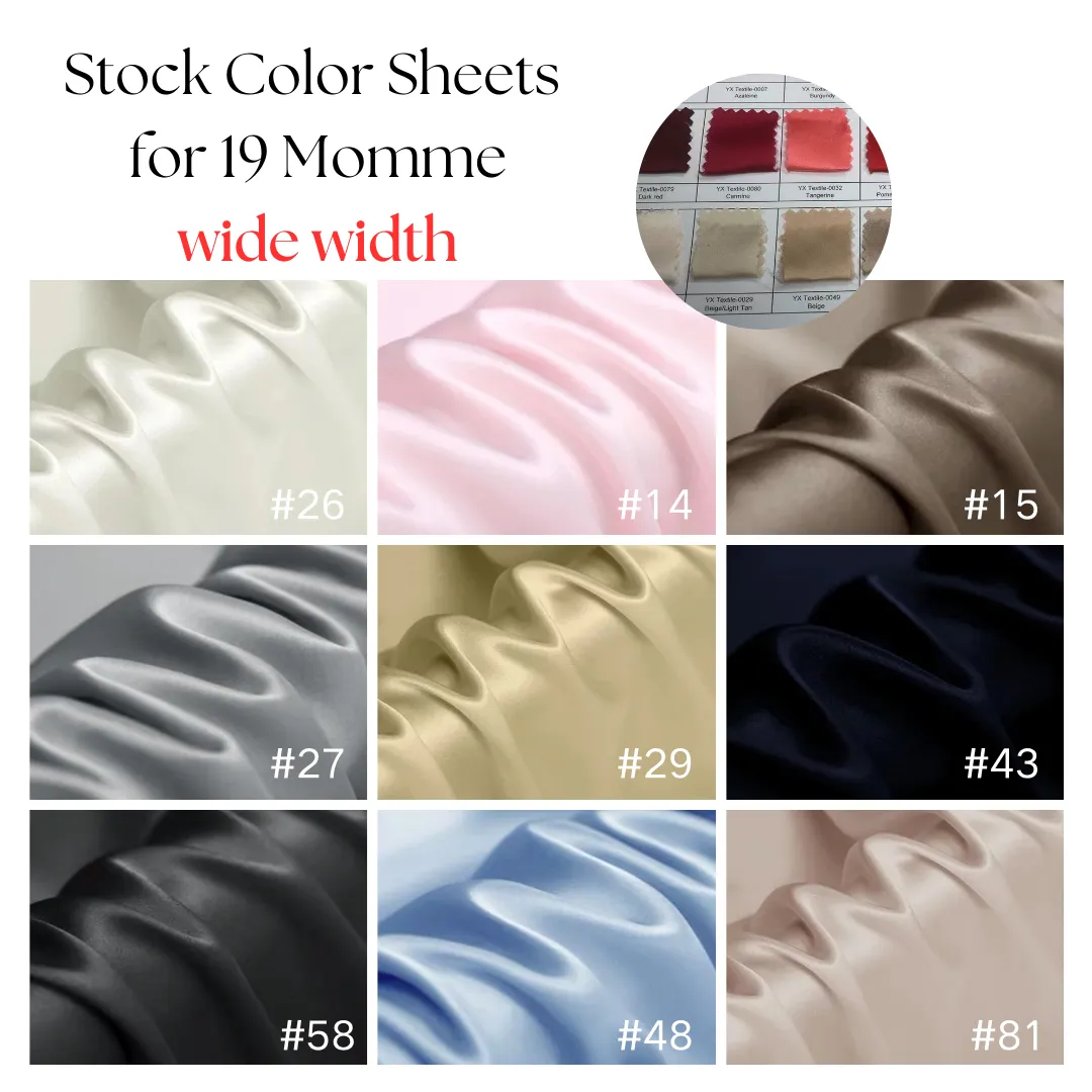 Custom Wholesale Silk Pillowcase 19 Momme Envelope Closure - 60×70cm
