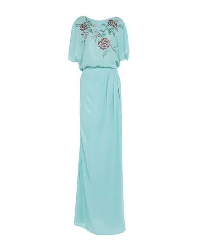 Elisabetta Franchi Women Long dress Light green 12 UK