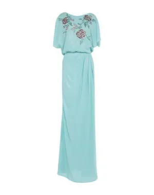 Elisabetta Franchi Women Long dress Light green 12 UK