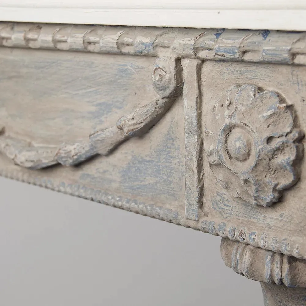 French Rosette Console Table