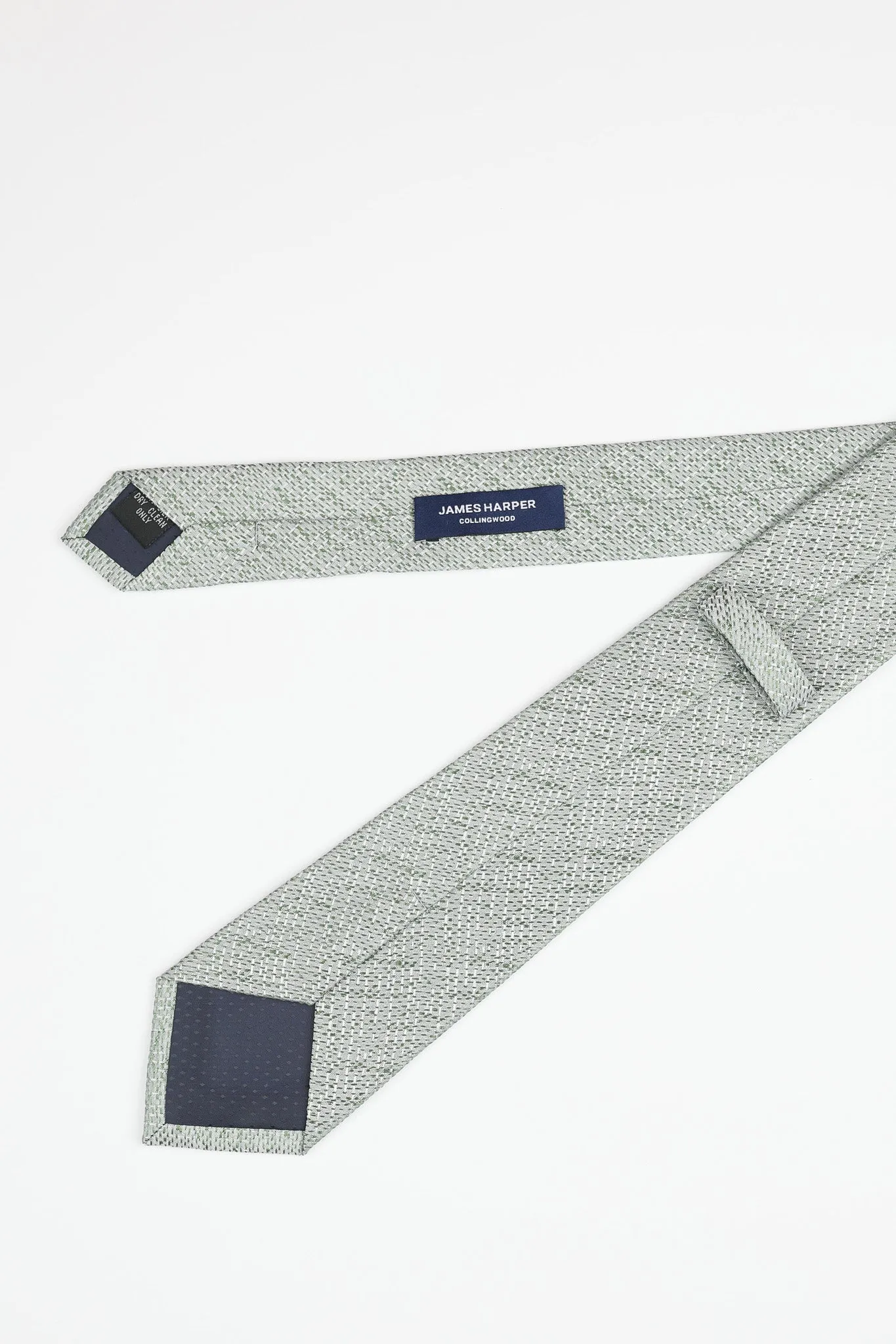 Green Silk Texture Tie