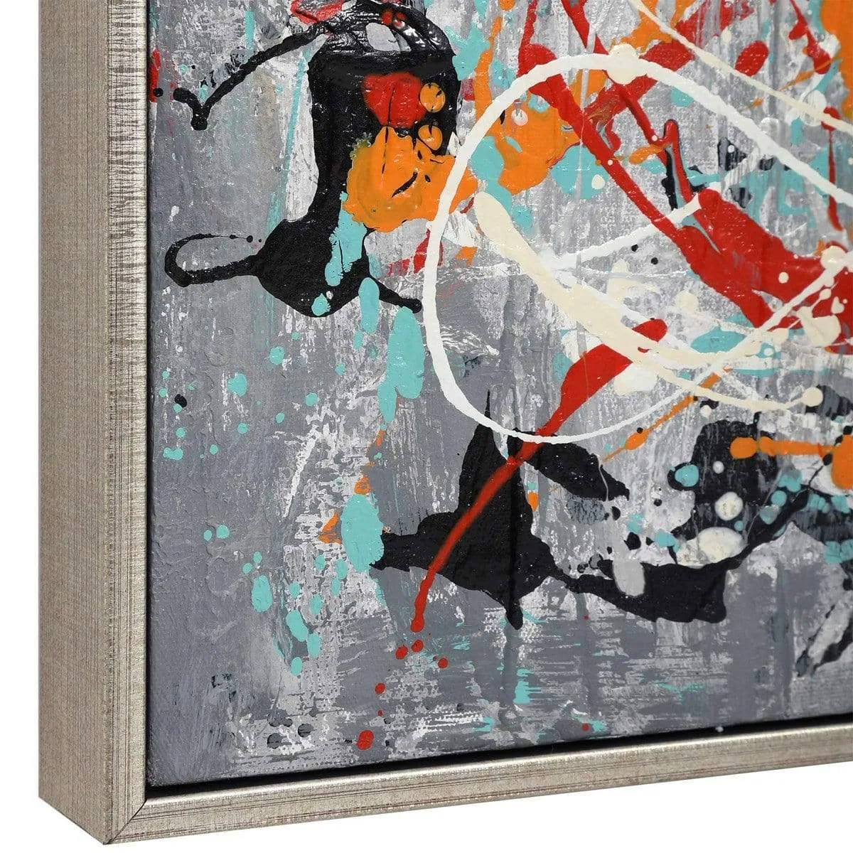 Jackson Pollock Style Canvas