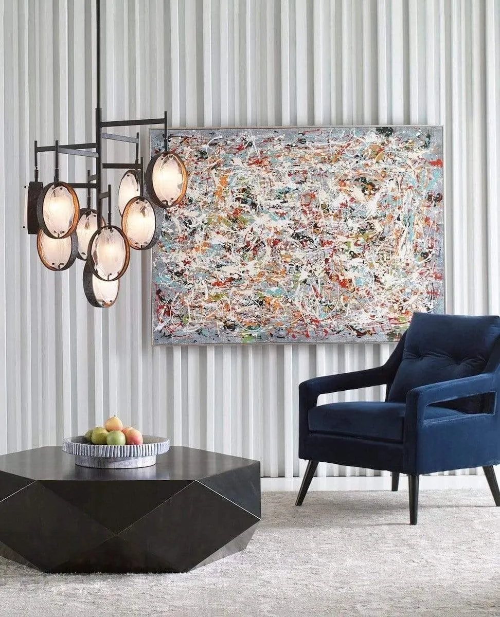 Jackson Pollock Style Canvas