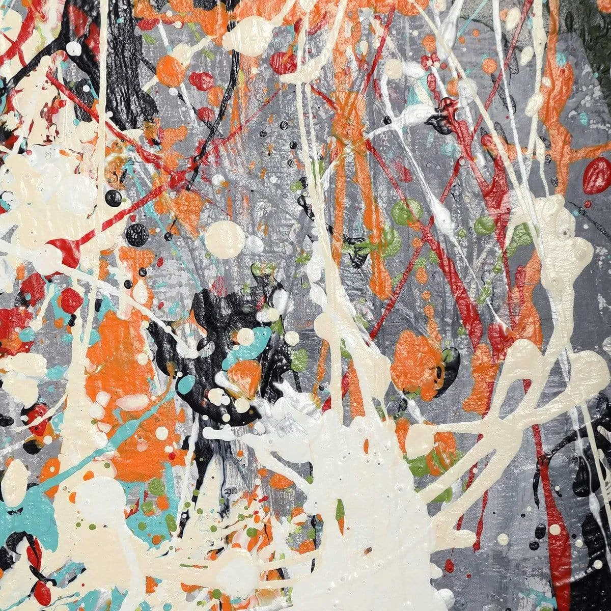 Jackson Pollock Style Canvas