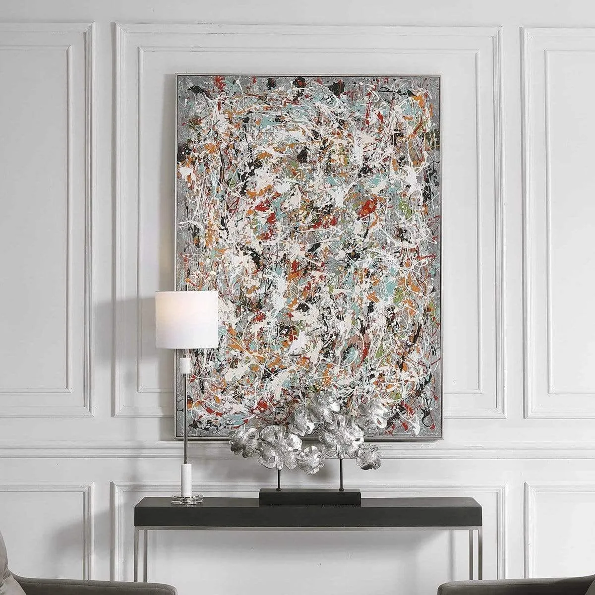 Jackson Pollock Style Canvas