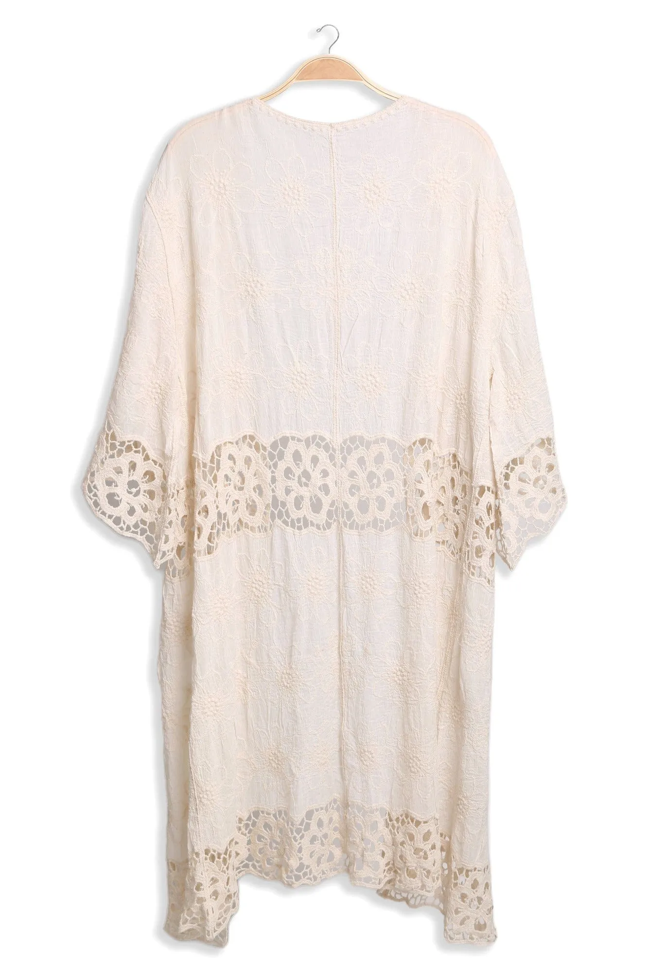 JP3000 Amiri Floral Crochet Kimono