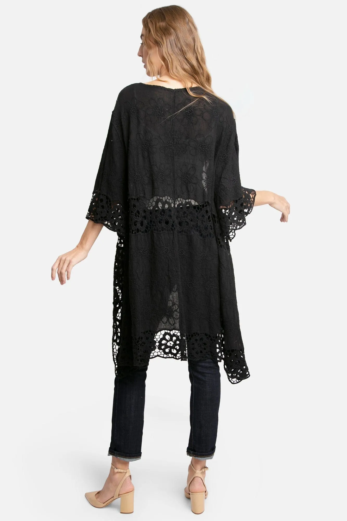 JP3000 Amiri Floral Crochet Kimono