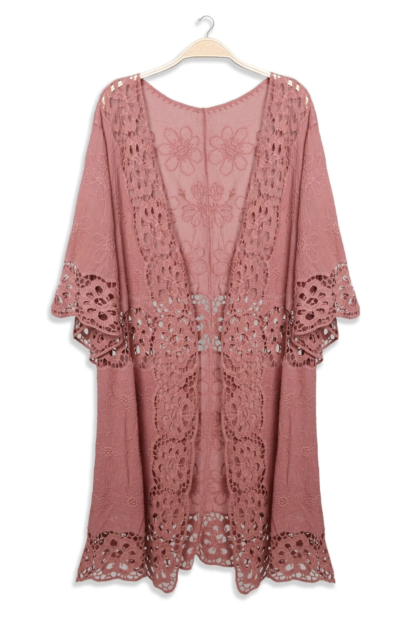 JP3000 Amiri Floral Crochet Kimono