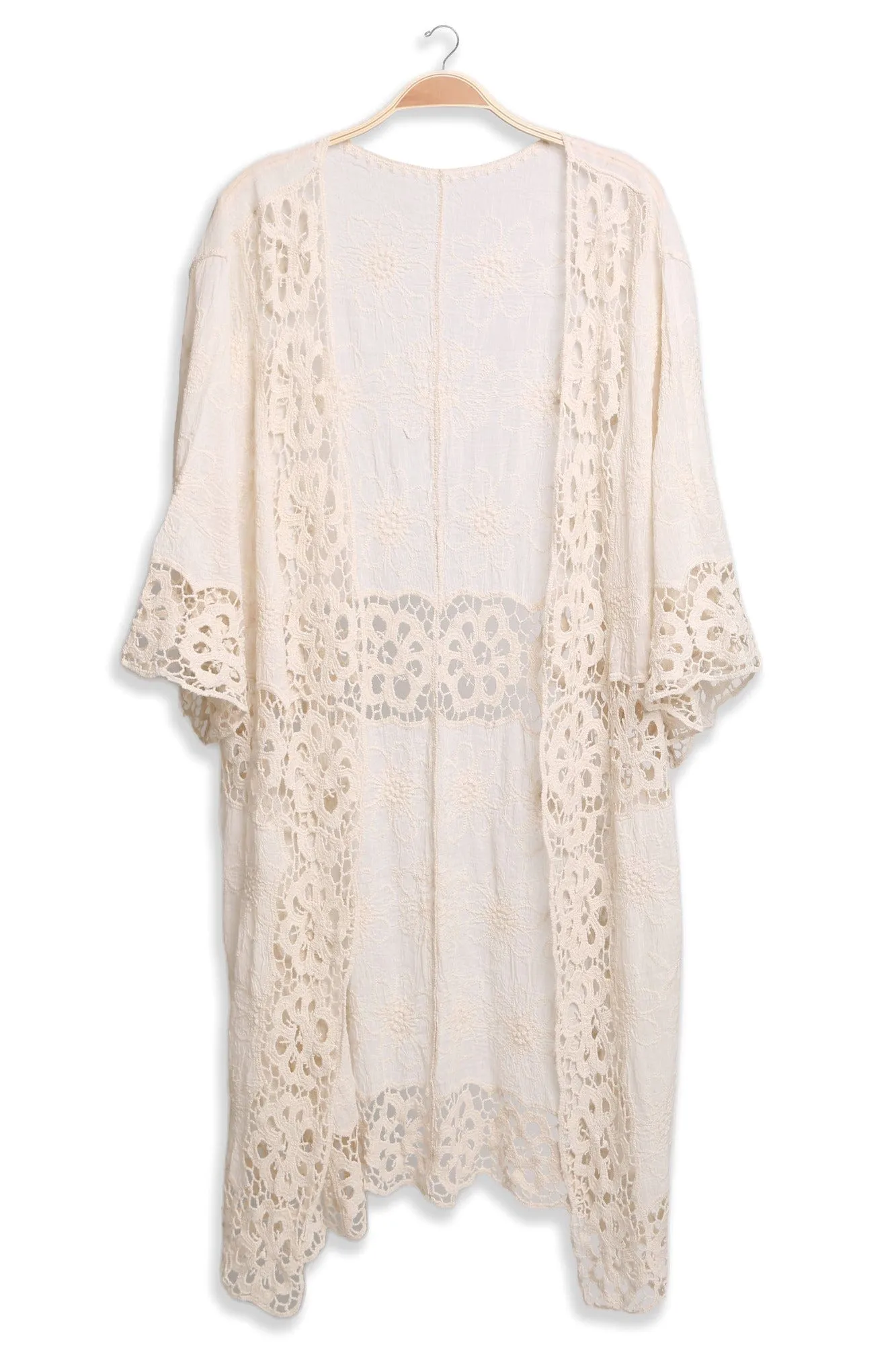 JP3000 Amiri Floral Crochet Kimono
