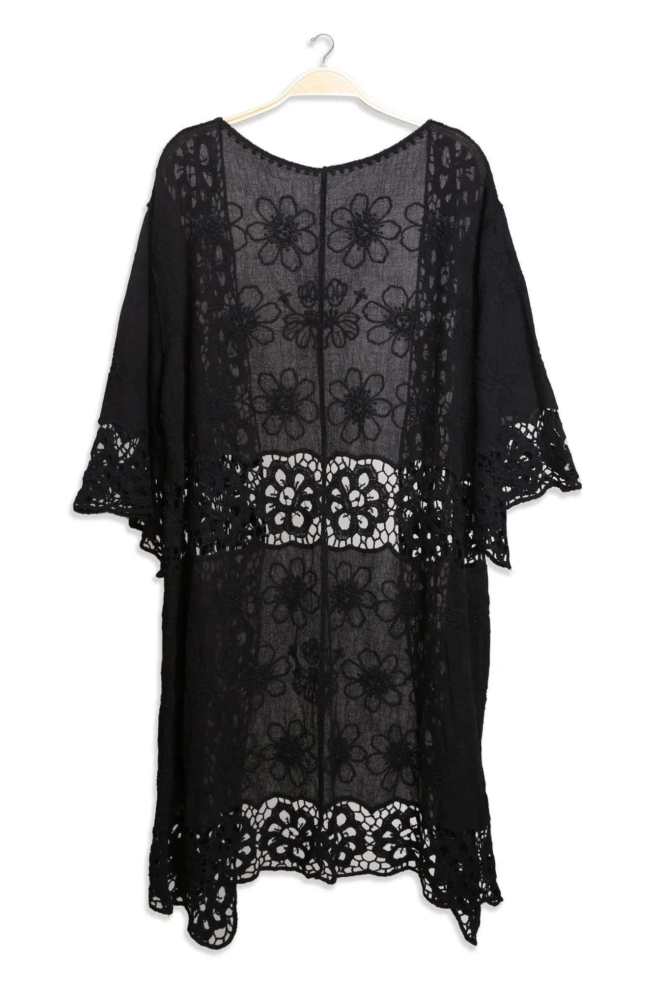 JP3000 Amiri Floral Crochet Kimono