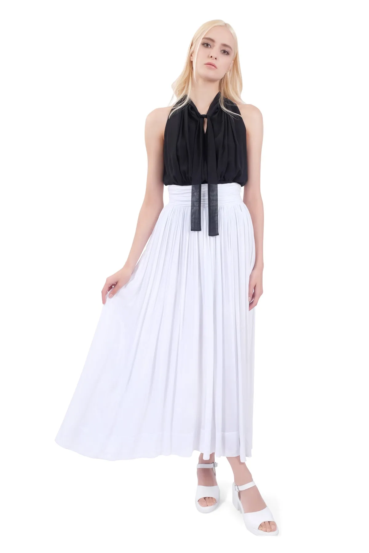 Louis Chiffon Halter Top