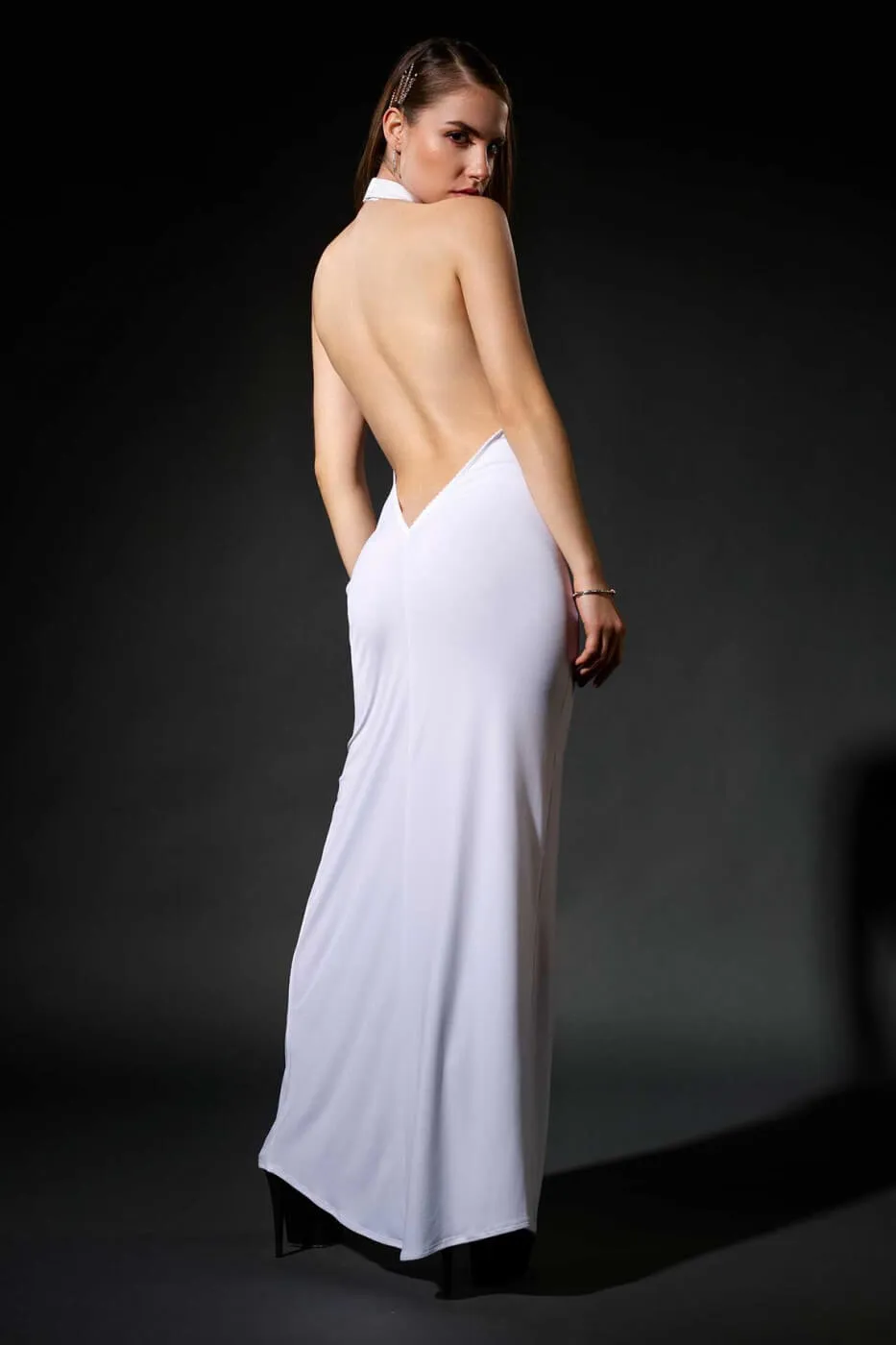 Mina White Dress