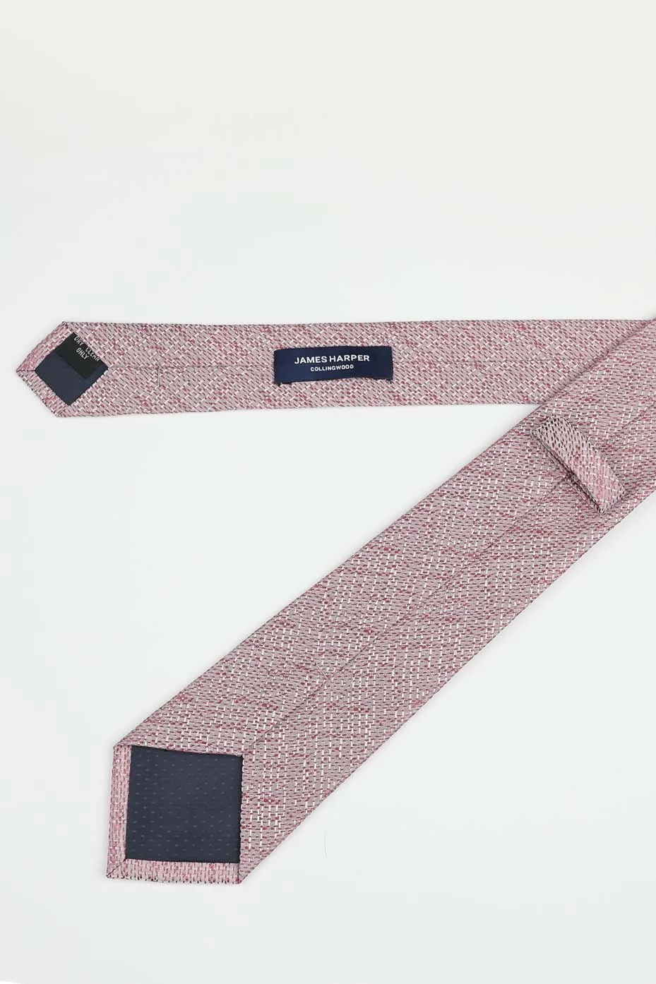 Pink Silk Texture Tie