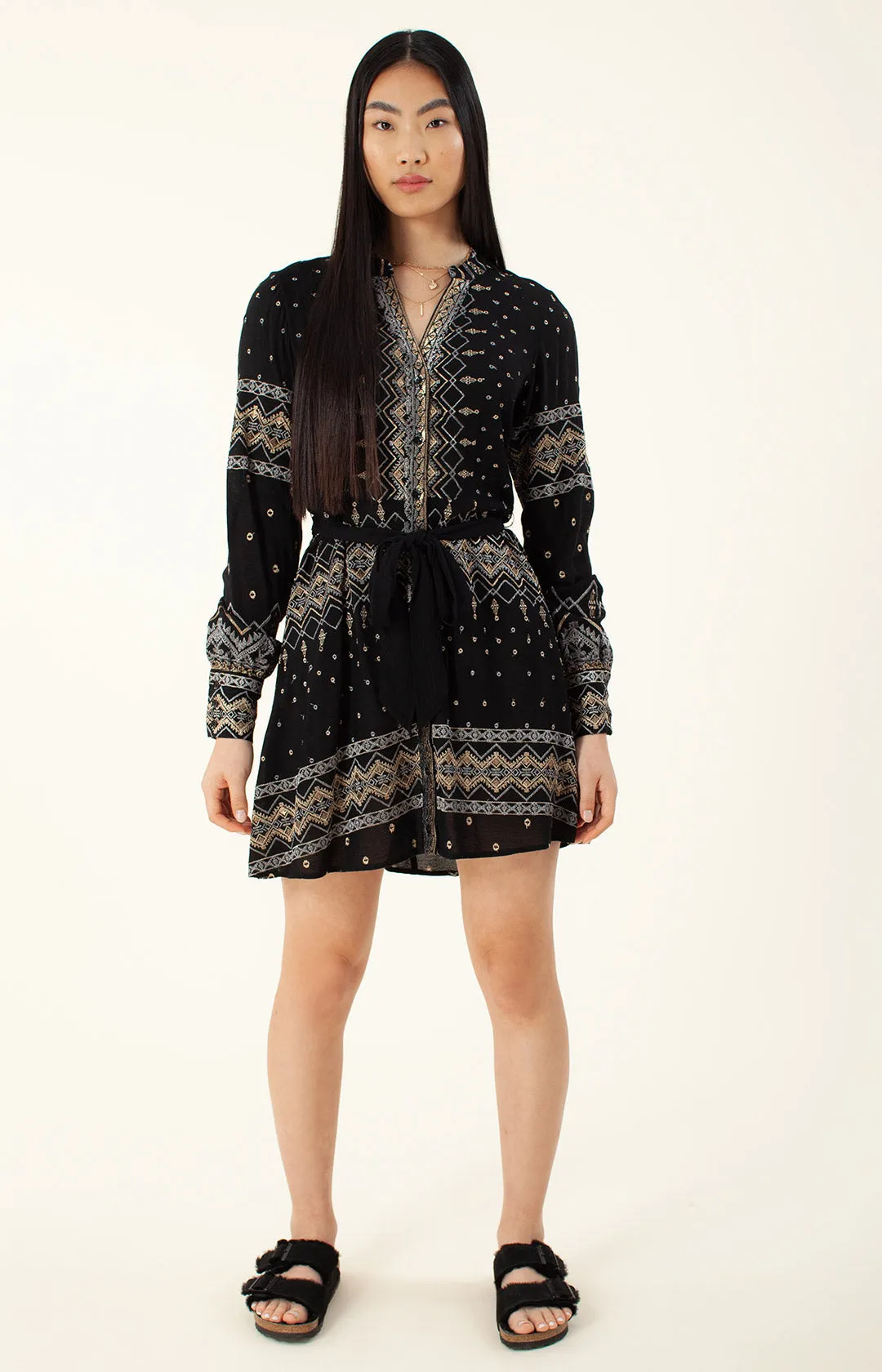 Rasida Embroidery Dress