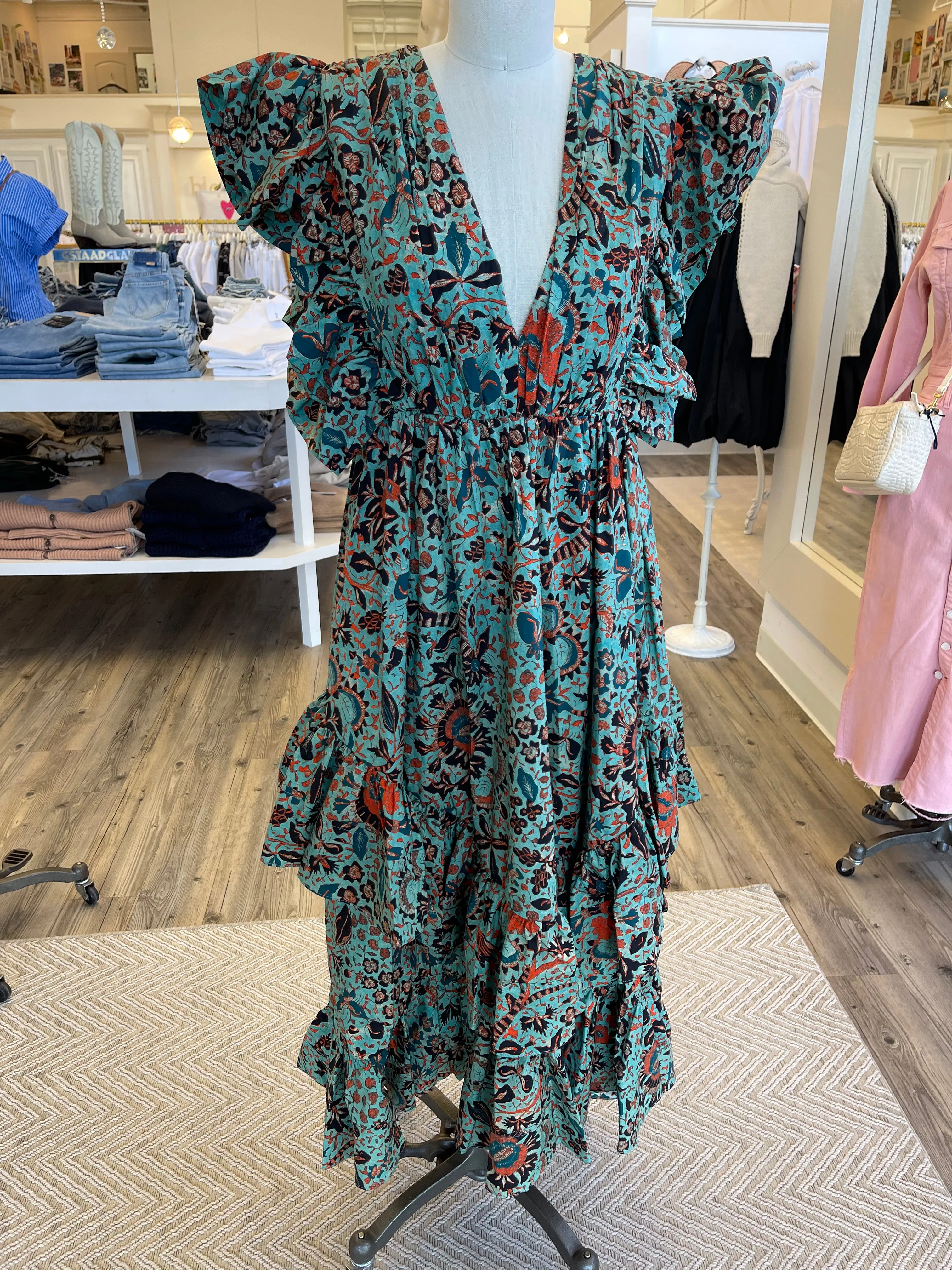 Ulla Johnson - Delila Dress in Jade