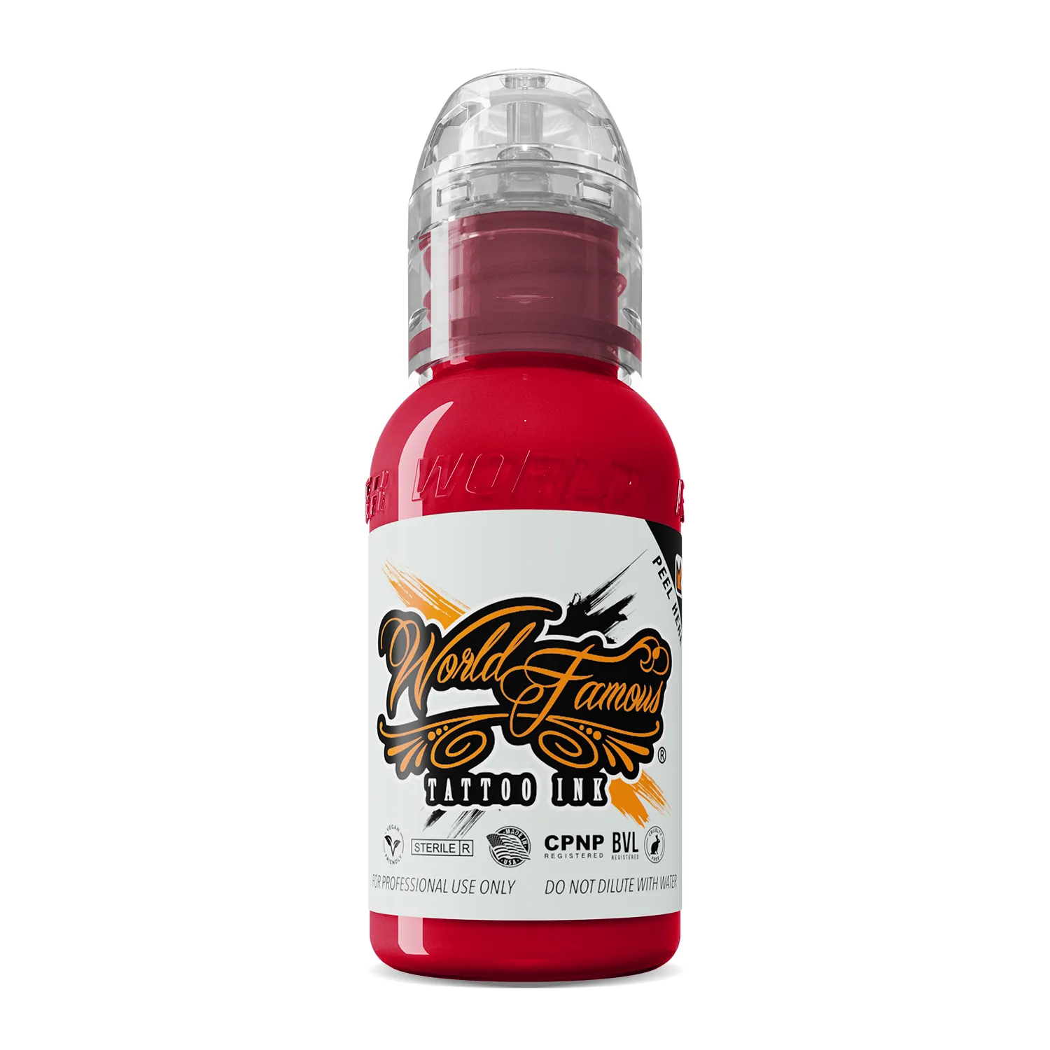 World Famous Pastel United Ink Red Ink 1oz